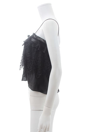 Yves Saint Laurent Silk and Lace Camisole