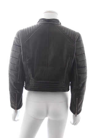 Joseph 'Perfeto' Cropped Leather Jacket