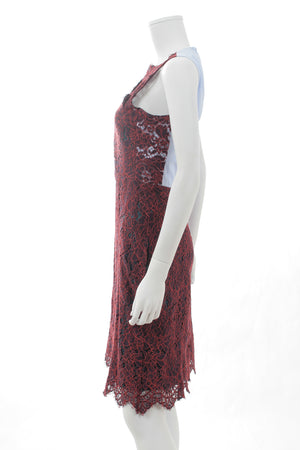 Carven Cornelis Sleeveless Lace Dress