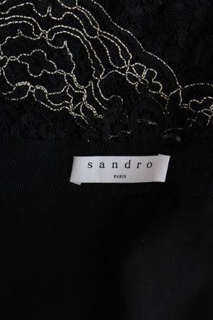 Sandro Lace Mini Skirt