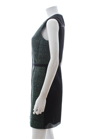 M Missoni Textured Zip-Front Sleeveless Dress