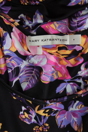 Mary Katrantzou Rose Printed Jersey Maxi Dress