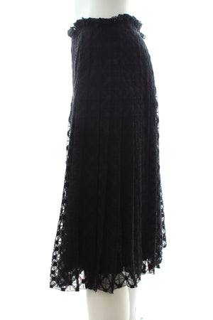 Philosophy di Lorenzo Serafini Pleated Lace Midi Skirt