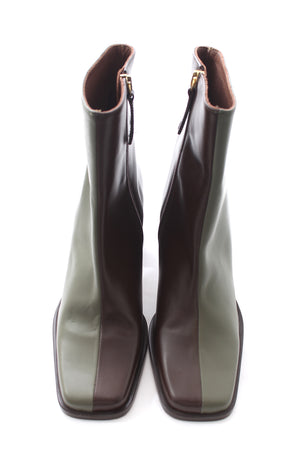 ALOHAS South Bicolour Leather Boots