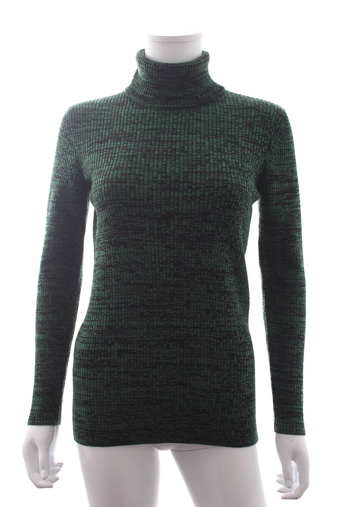 Miu Miu Ribbed Roll-Neck Wool Sweater