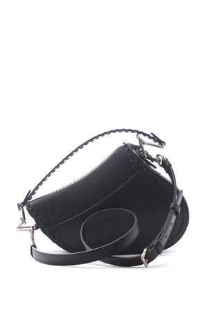 Dior Limited Edition Studded Leather Saddle Bag