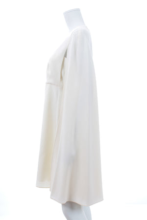 Valentino Wool Cape Mini Dress