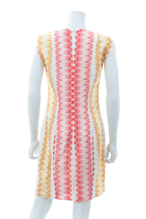 Missoni Zigzag Crochet Knit Dress