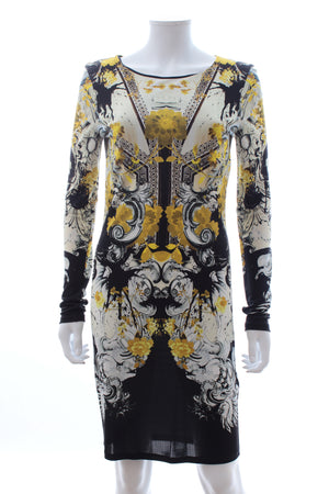 Roberto Cavalli Printed Stretch-Jersey Dress