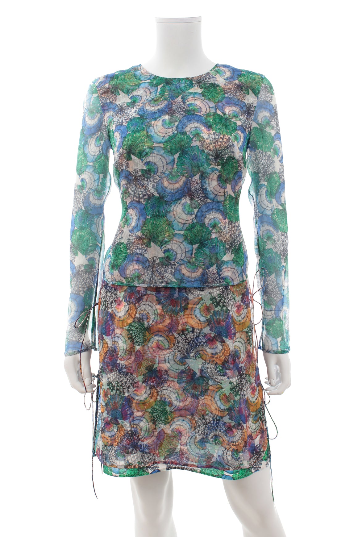 Emilio Pucci Printed Silk Chiffon Dress