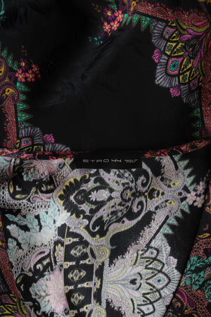 Etro Paisley Printed Silk-Blend Top