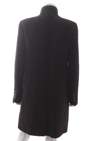 Chanel Cotton-Blend Tweed Coat