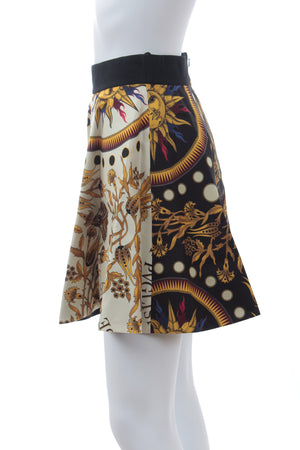 Fausto Puglisi Printed Asymmetric Skirt