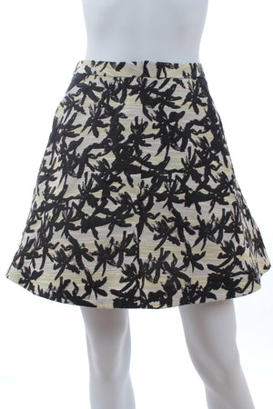Kenzo Palm Tree Print Skirt