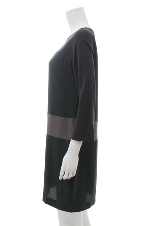Miu Miu Panelled Silk Shift Dress