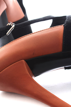 Ralph Lauren Collection 'Jemah' Two-Tone Sandals