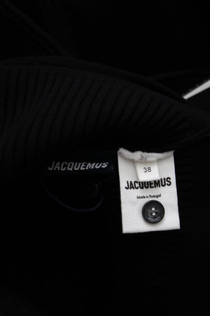 Jacquemus 'Yauco' V-Neck Ribbed-Jersey Bodysuit - Current Season