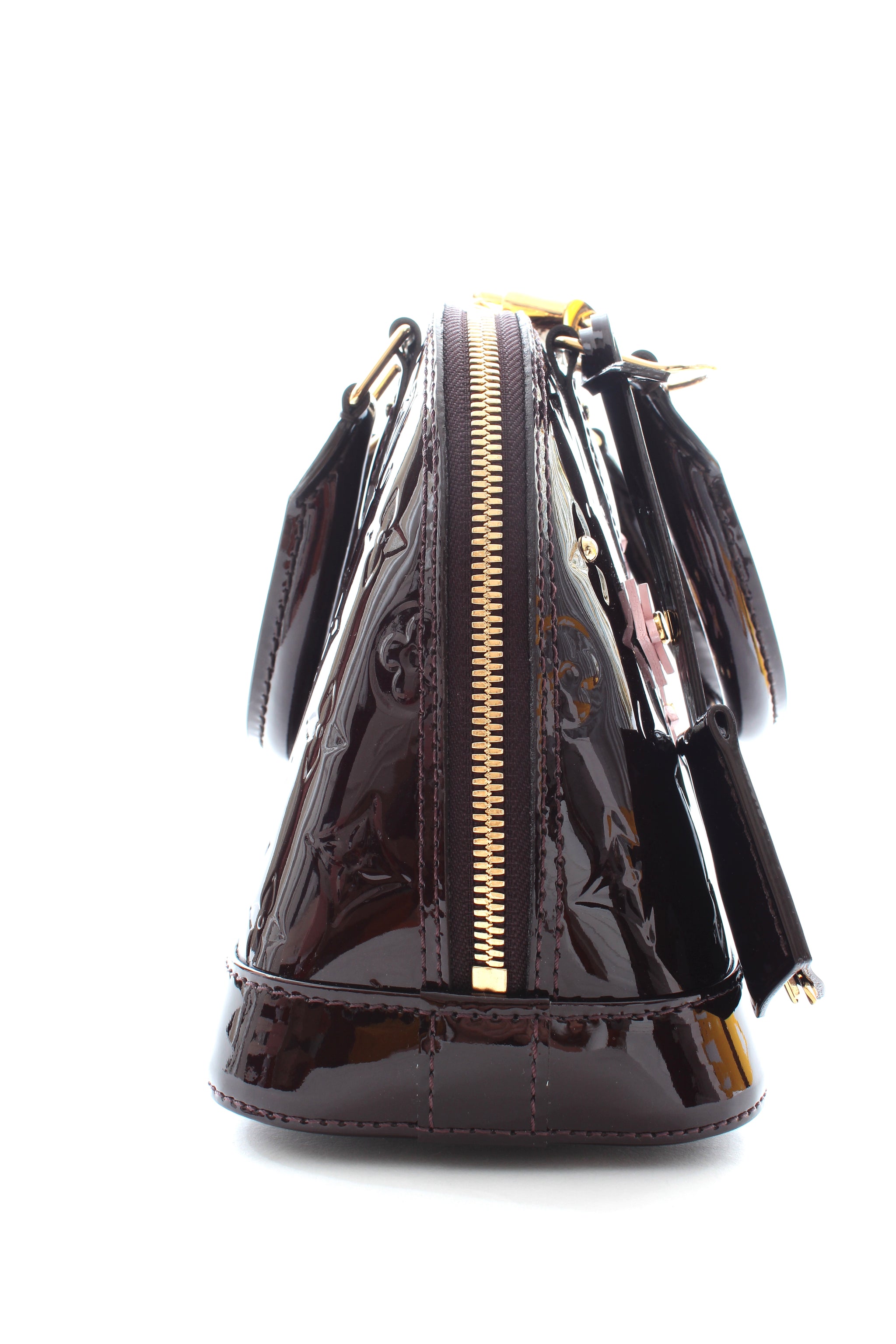 Louis Vuitton Alma BB Monogram Vernis Flower Bag - Limited Edition - Closet  Upgrade