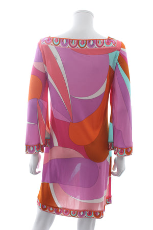 Emilio Pucci Printed Jersey Mini Dress