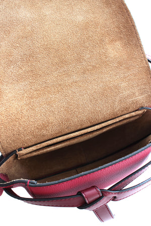 Loewe Mini Gate Grained Leather Shoulder Bag