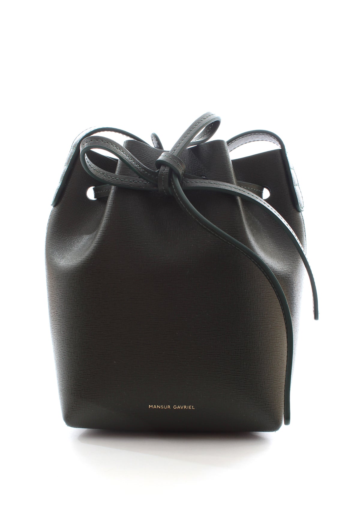 Mansur Gavriel Mini Mini Saffiano Leather Bucket Bag