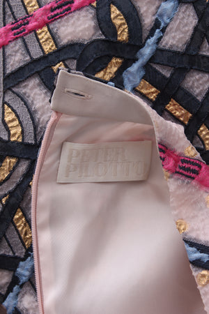 Peter Pilotto Sleeveless Silk-Blend Jacquard Dress