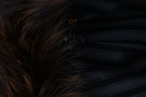 Etro Fur Collar Paisley Wool-Blend Jacket