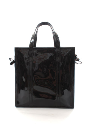 Balenciaga Bazar Patent Leather Cross-Body Tote Bag (2017)