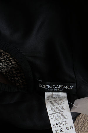 Dolce & Gabbana Boucle Knit Sleeveless Dress