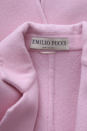Emilio Pucci Wool and Angora-Blend Coat