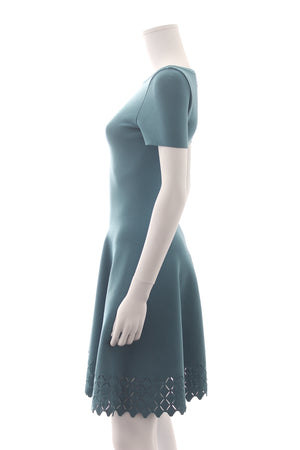 Alaia Diamant Stretch-Knit Dress