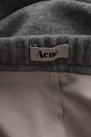 Acne Studios Romantic Felt Wool Skirt