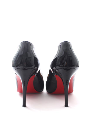 Christian Louboutin Pigalle 85 Patent Leather Pumps