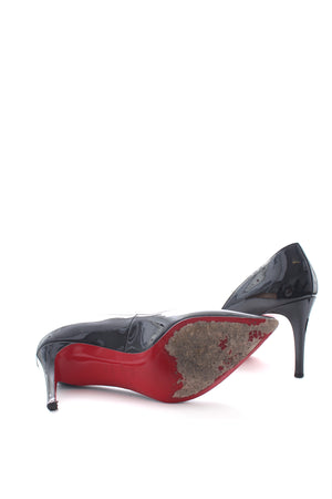 Christian Louboutin Pigalle 85 Patent Leather Pumps