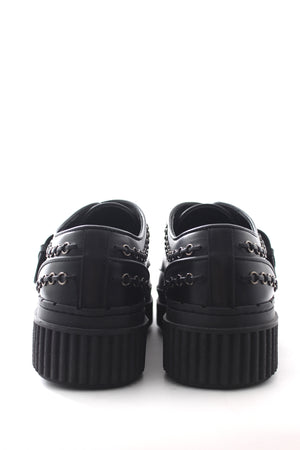 Tod's Eyelet-Embellished Platform Leather Loafers