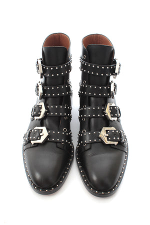 Givenchy 'Prue' Studded Buckle Ankle Boots