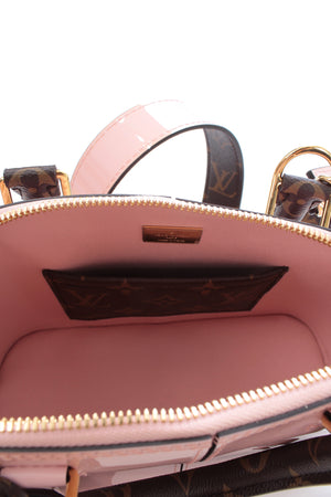 Louis Vuitton Alma BB Vernis Leather and Monogram Bag - Limited Edition