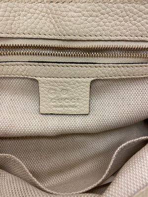 Gucci Soho Chain Crossbody Leather Flap Bag