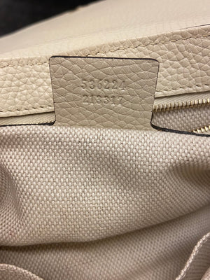 Gucci Soho Chain Crossbody Leather Flap Bag