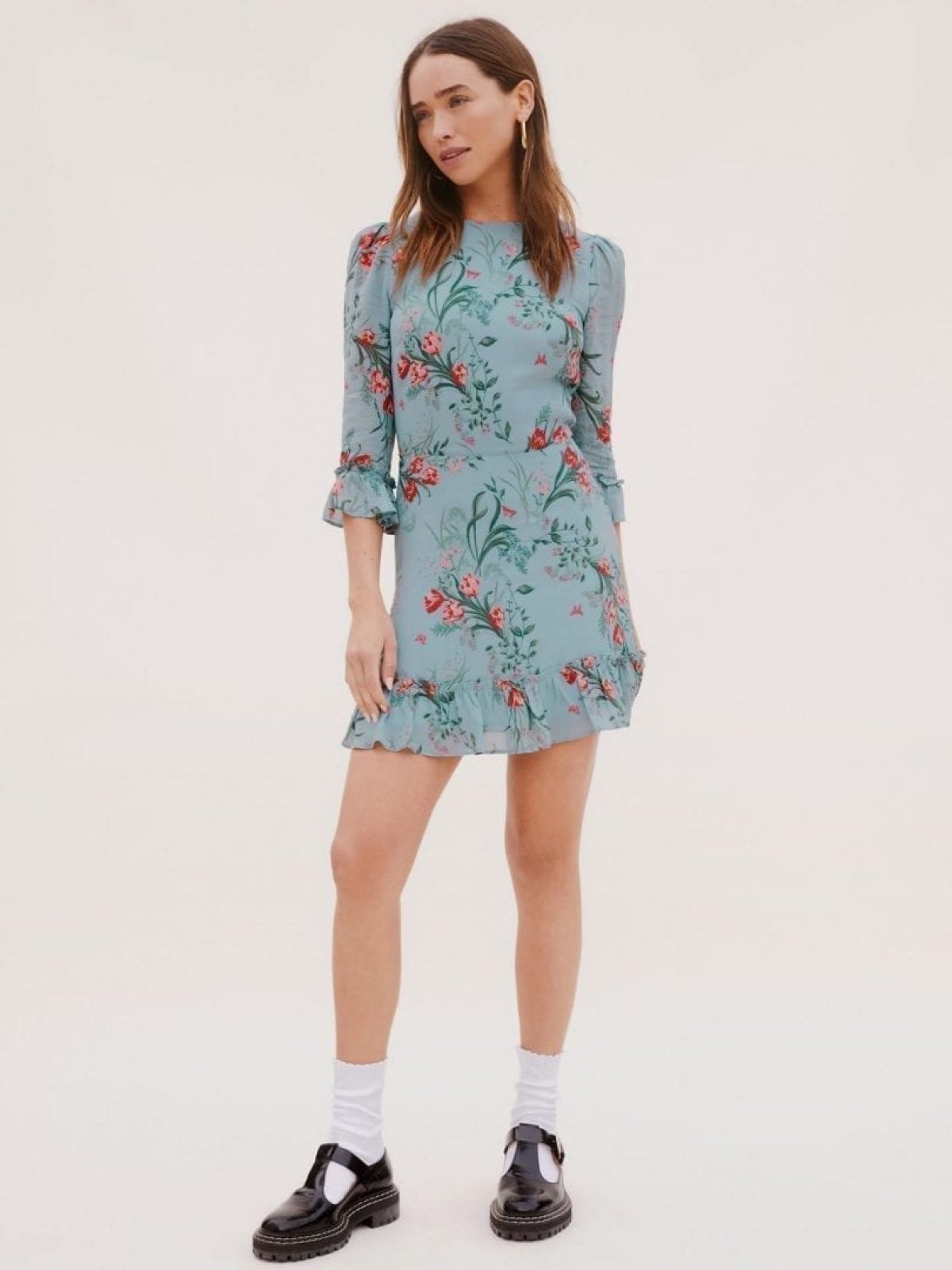 Oasis camilia hotsell floral skater dress