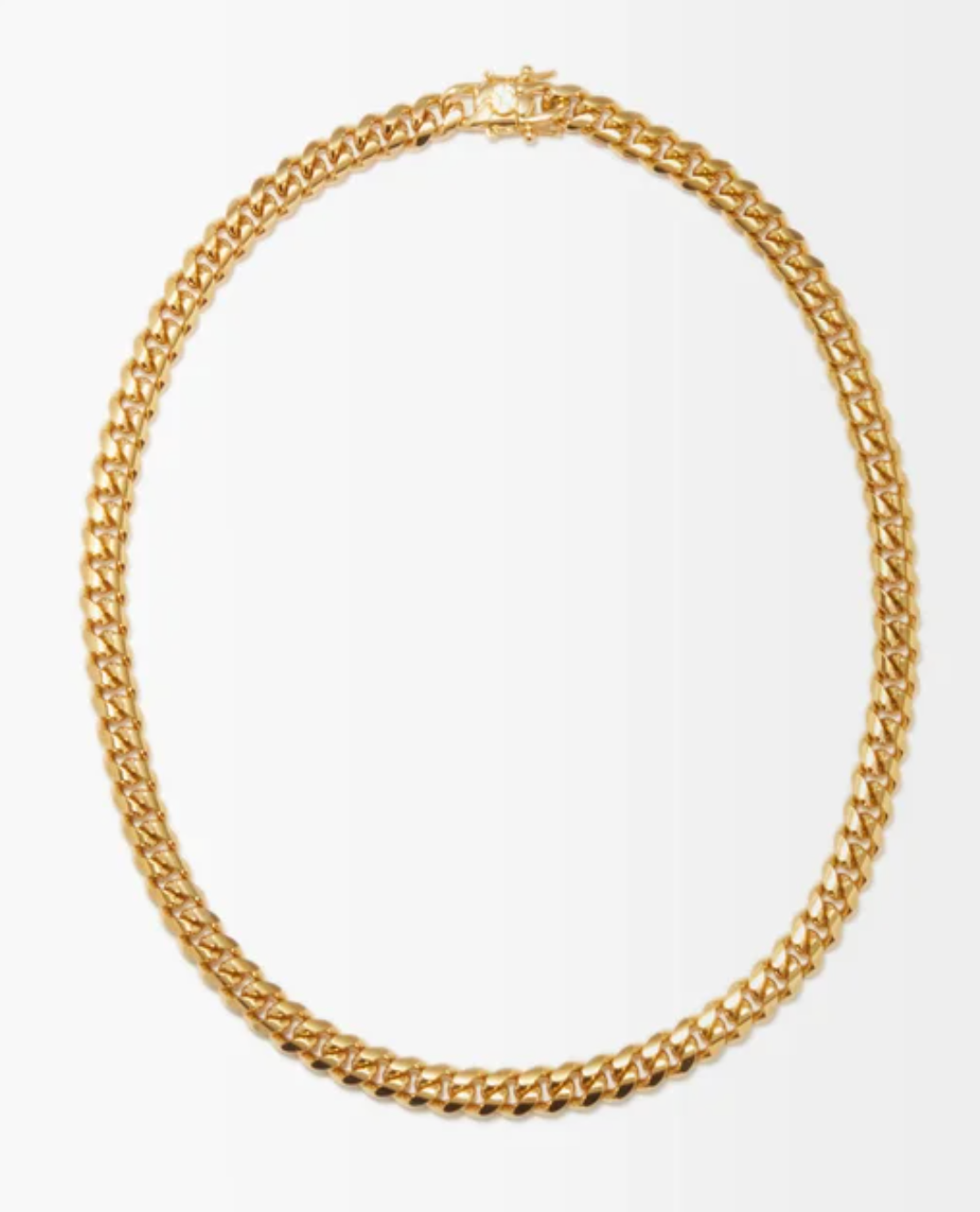Fallon Ruth 18kt Gold-Plated Curb-Chain Necklace