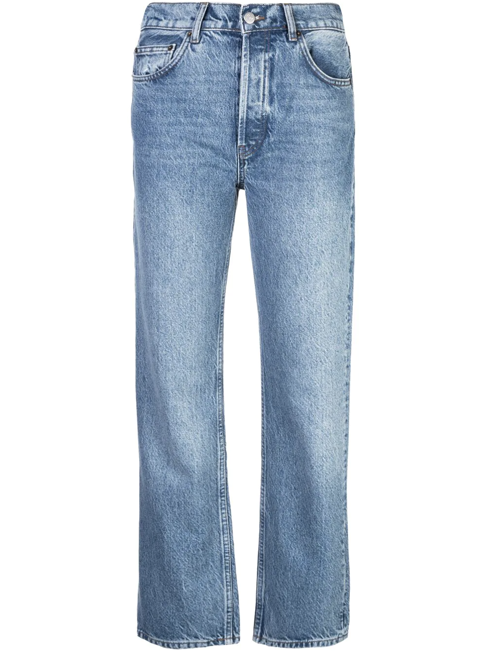 Reformation The Cynthia High Rise Straight Jeans
