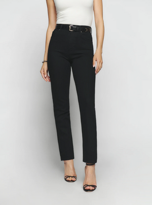 Reformation Liza Ultra High Rise Straight Jeans