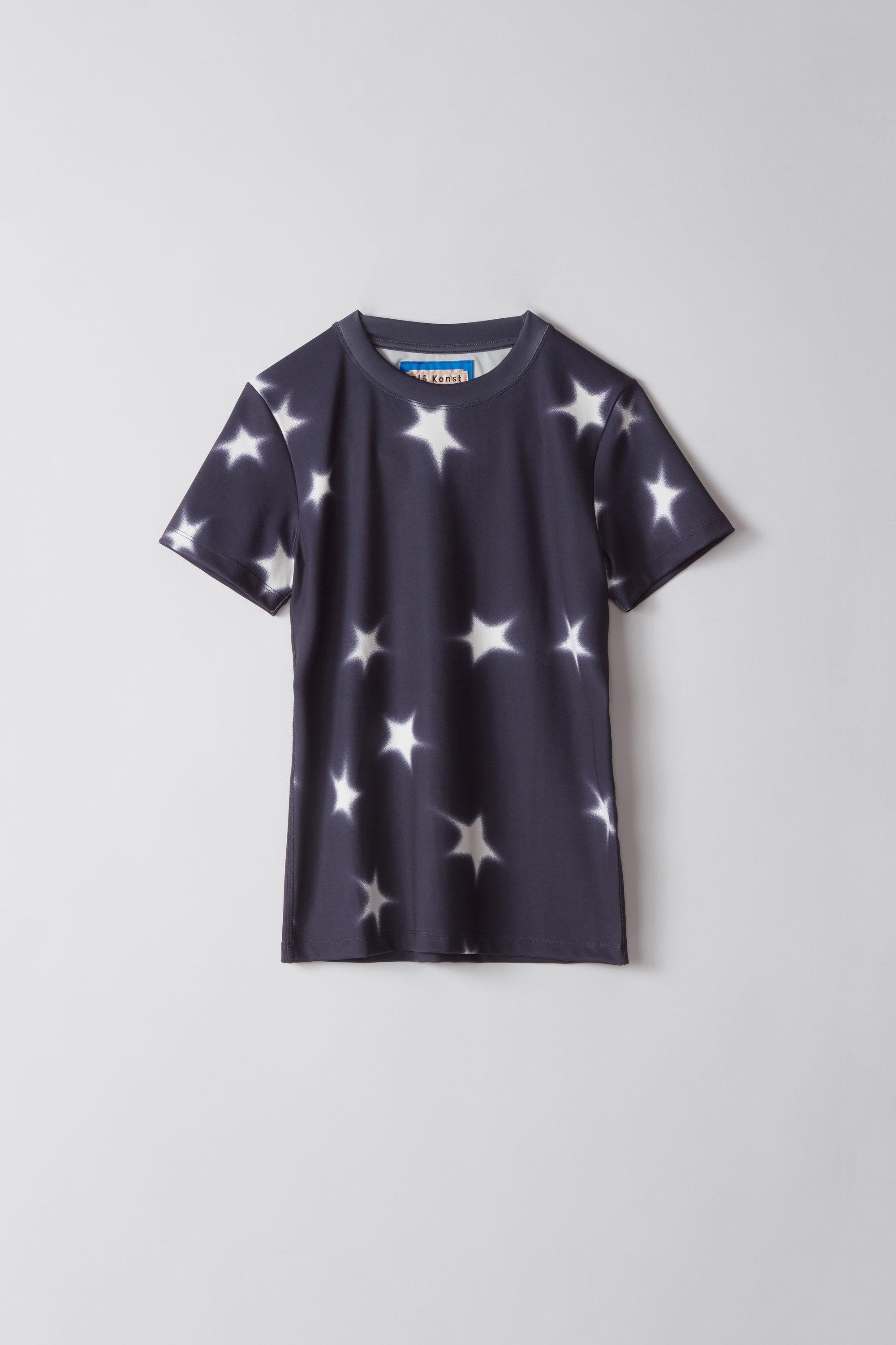 Acne Studios Blå Konst Meow Star T-Shirt - Closet Upgrade