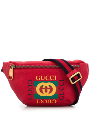 Gucci Leather Logo Belt Bag