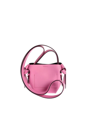 Acne Musubi Micro Knotted Leather Shoulder Bag