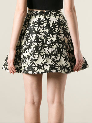 Kenzo Palm Tree Print Skirt