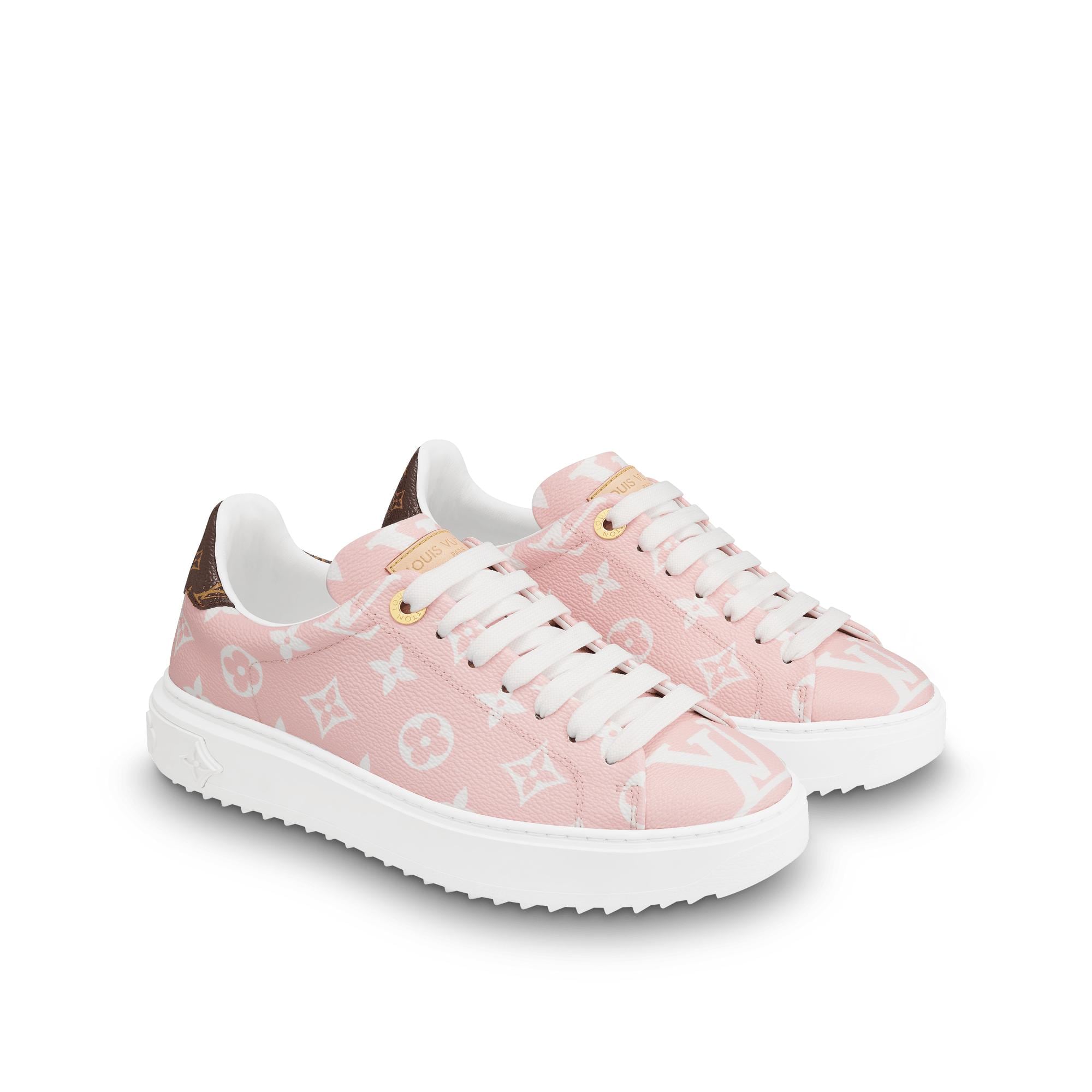 Louis Vuitton Time Out Sneaker Sneakers - Pink Sneakers, Shoes - LOU539873