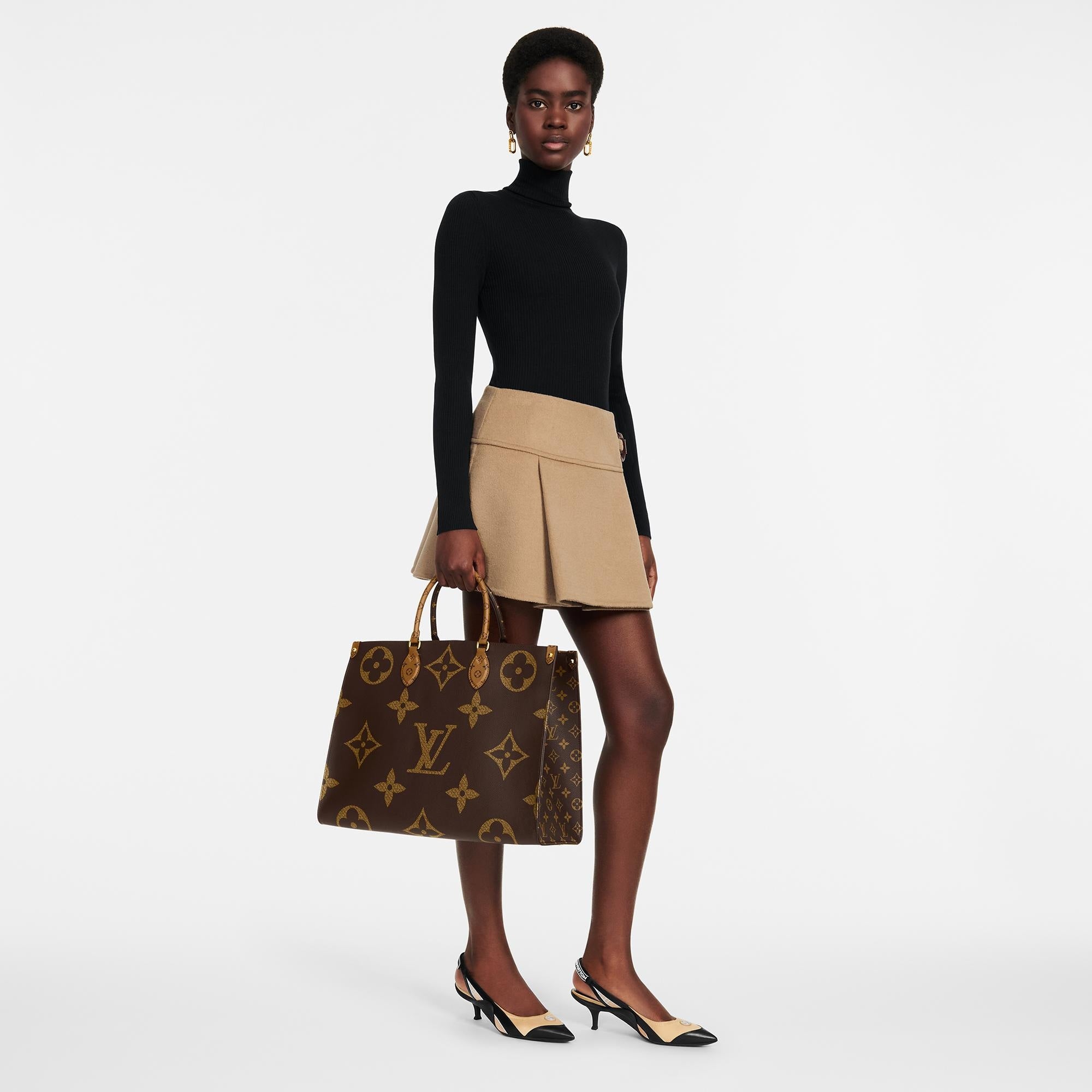 Louis Vuitton Onthego GM Autres Monogram Shoulder Bag