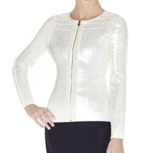 Herve Leger 'Daphne' Sequin Embellished Jacket